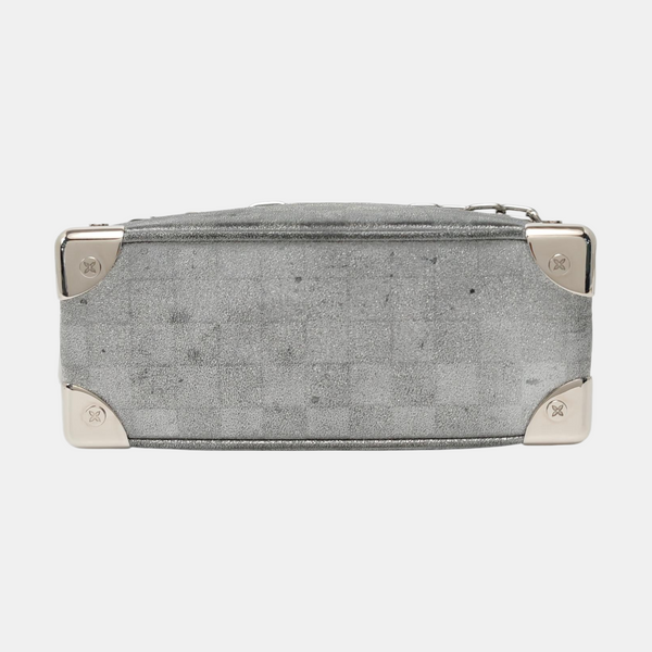 SOFT TRUNK Mini Damier Special Material Silver