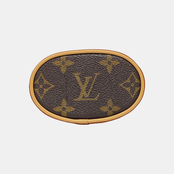 FOLD ME Monogram Coated Canvas Brown