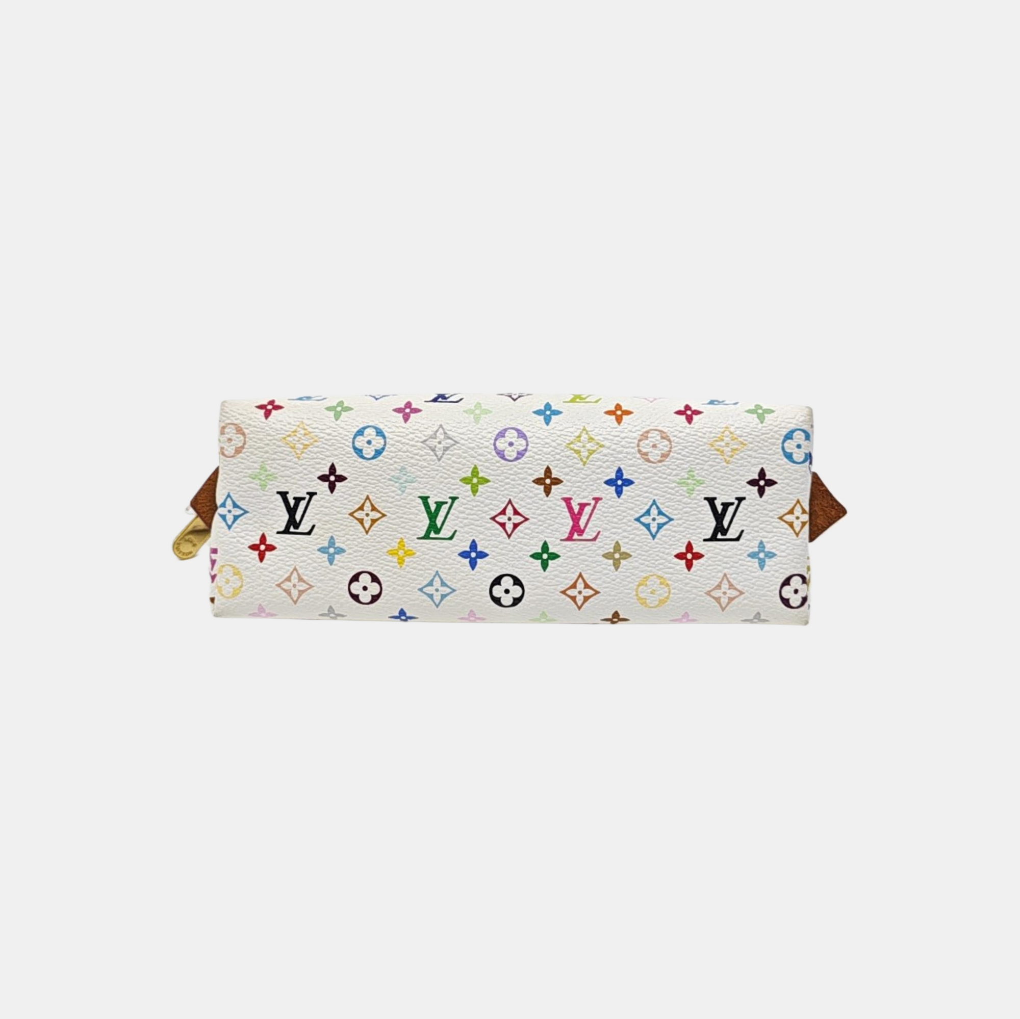 LV × TM COSMETIC PM Monogram Coated Canvas White