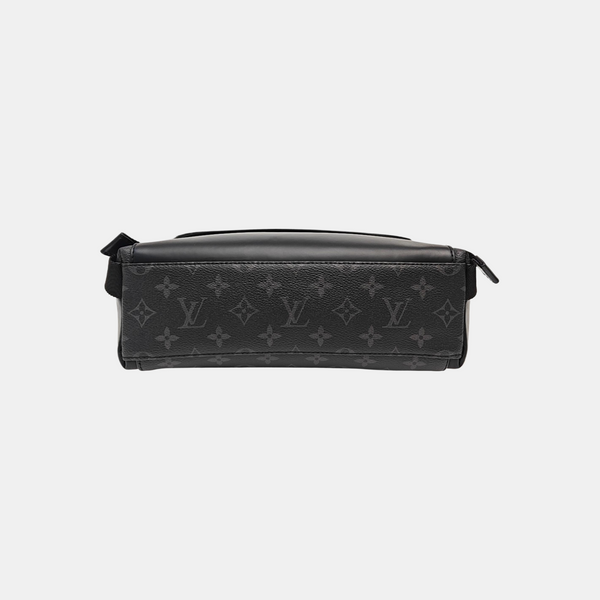 VOYAGER PM Monogram Coated Canvas Black