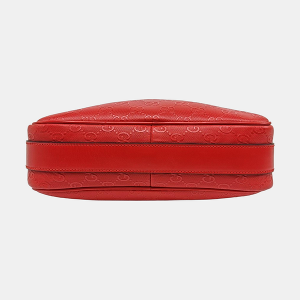 Calfskin Shoulder Bag Red