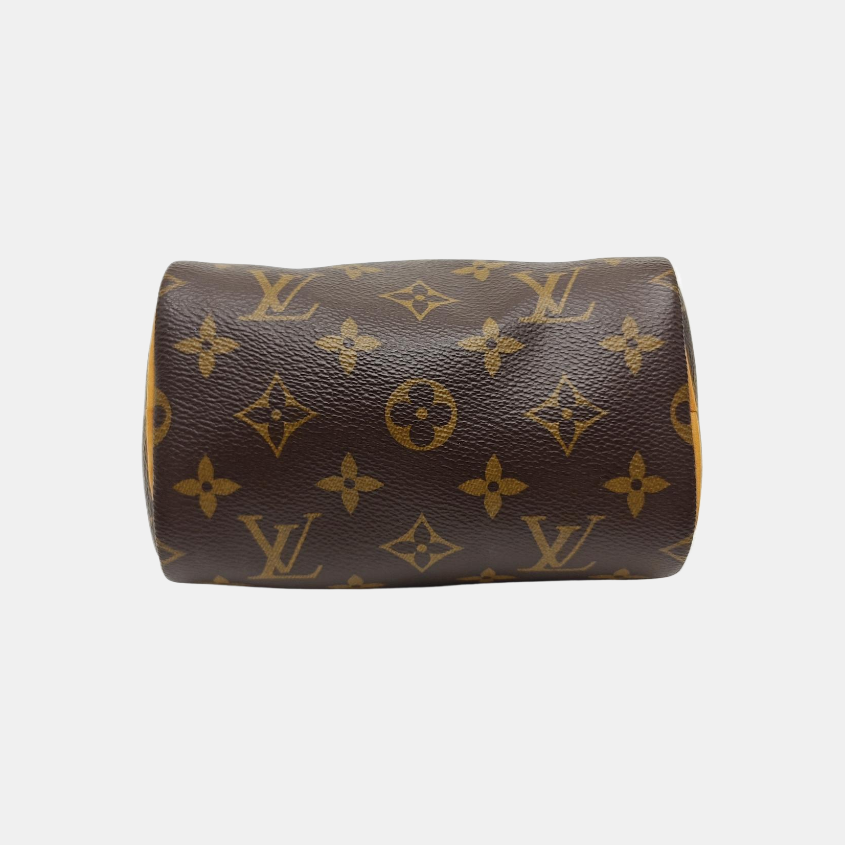 SPEEDY Nano Monogram Coated Canvas Brown