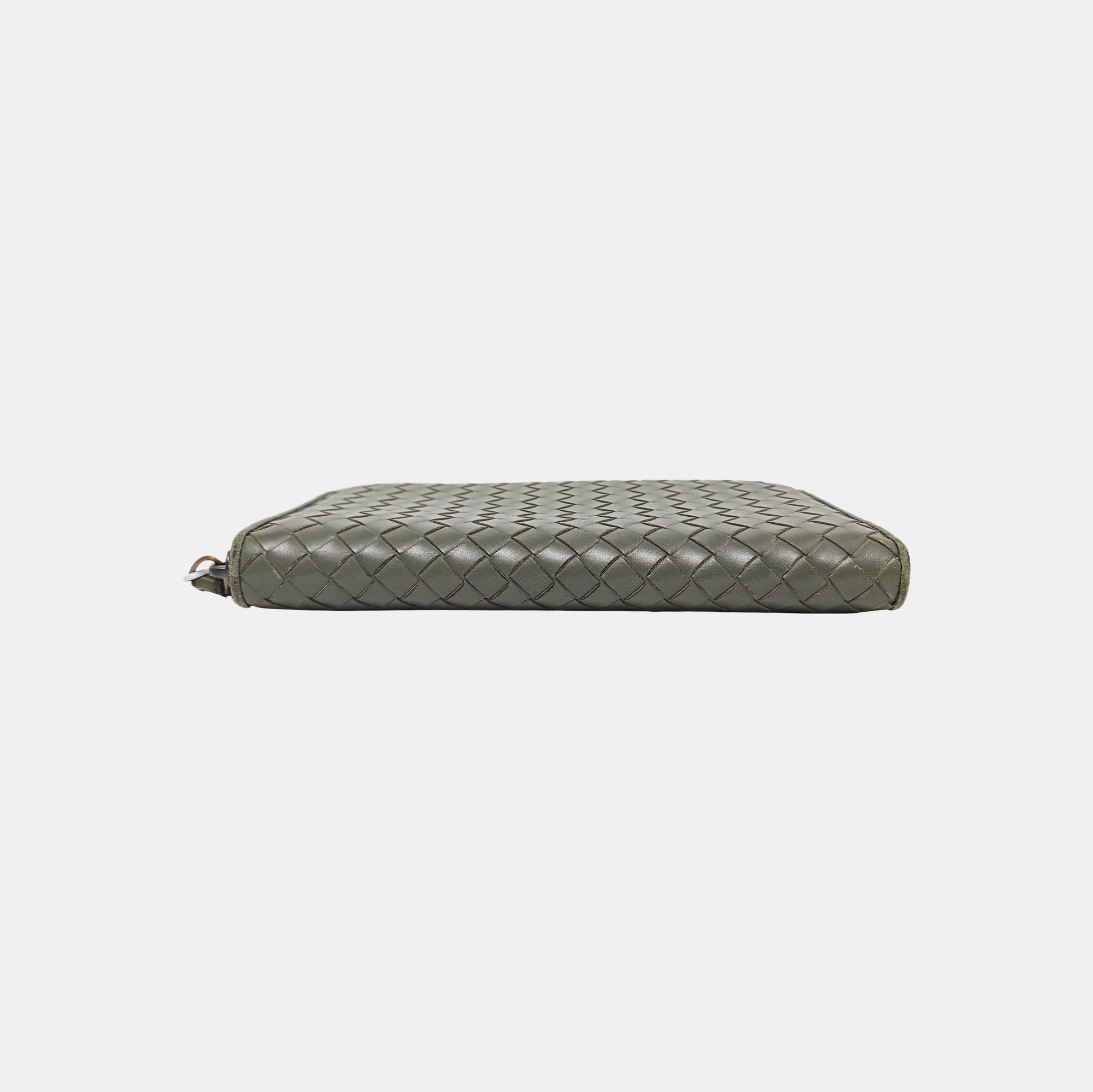 Calfskin Wallet Green