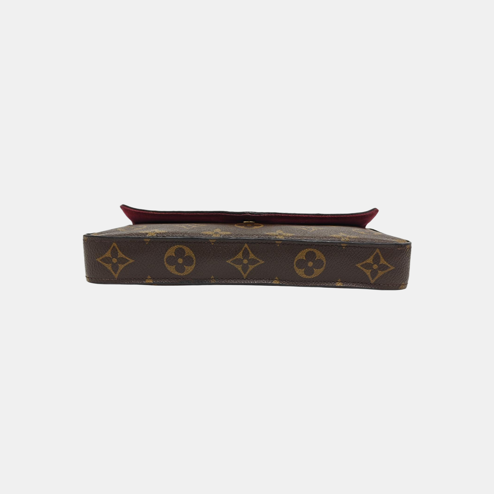 FÉLICIE Monogram Coated Canvas Brown