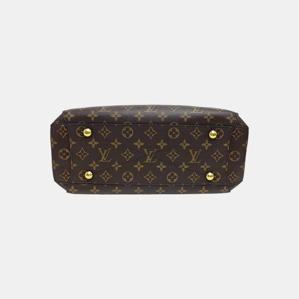 MONTAIGNE Monogram Coated Canvas Brown