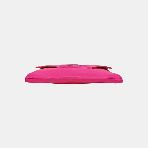 Calfskin Clutch Red