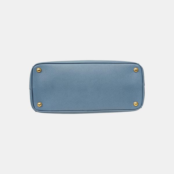 Galleria Large Calfskin Blue