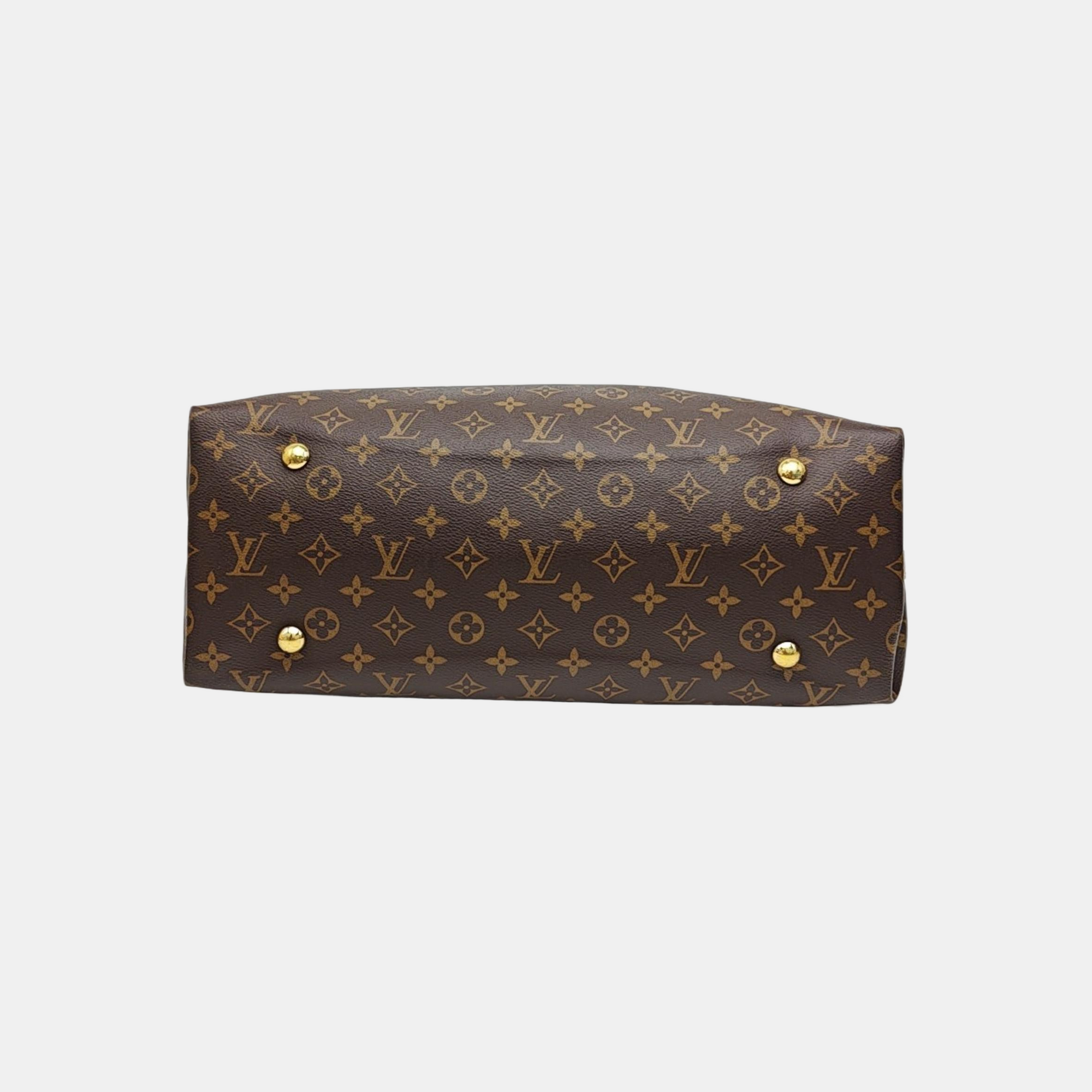 CARRYALL MM Monogram Coated Canvas Brown