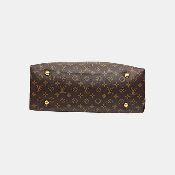CARRYALL MM Monogram Coated Canvas Brown
