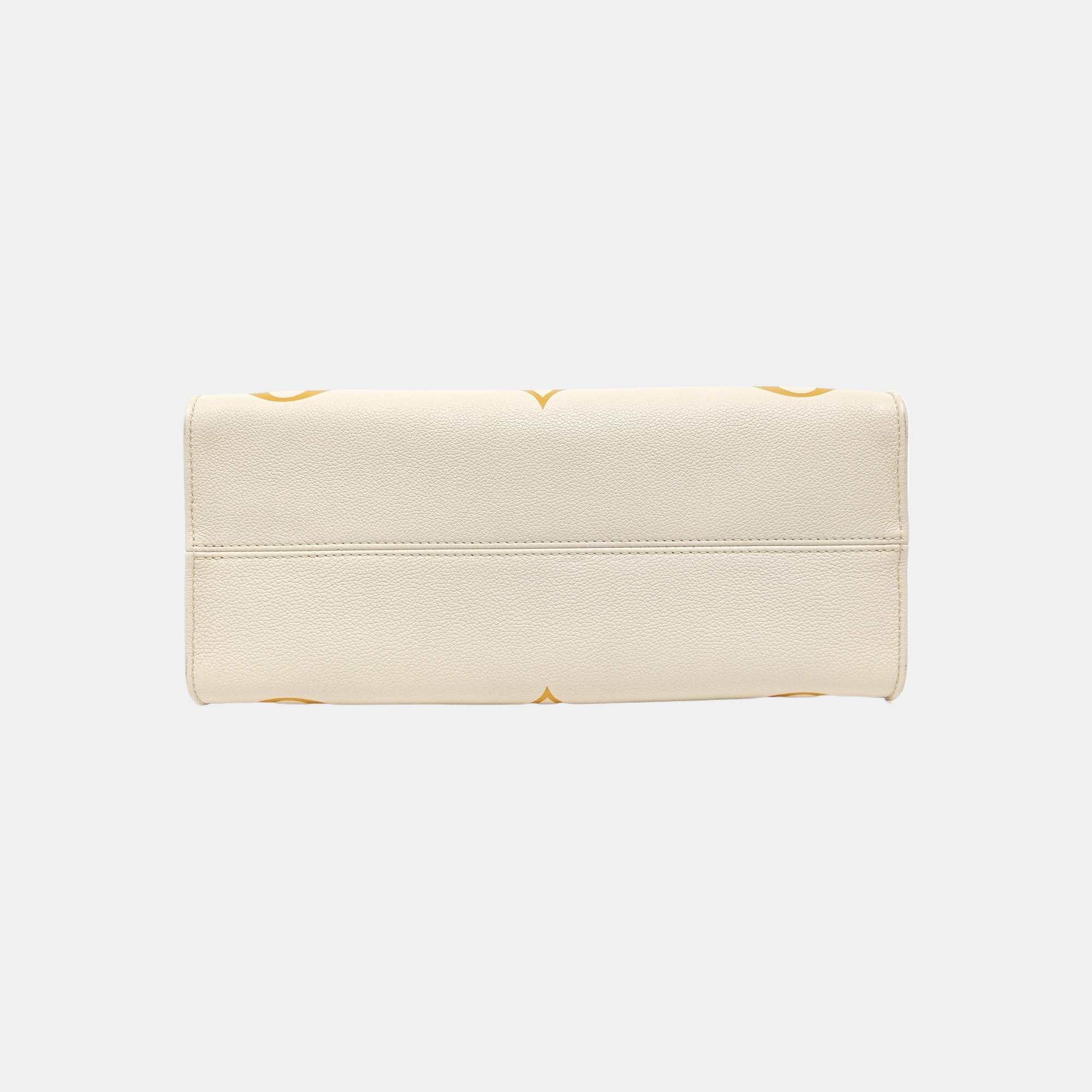 ONTHEGO MM Monogram Calfskin Beige