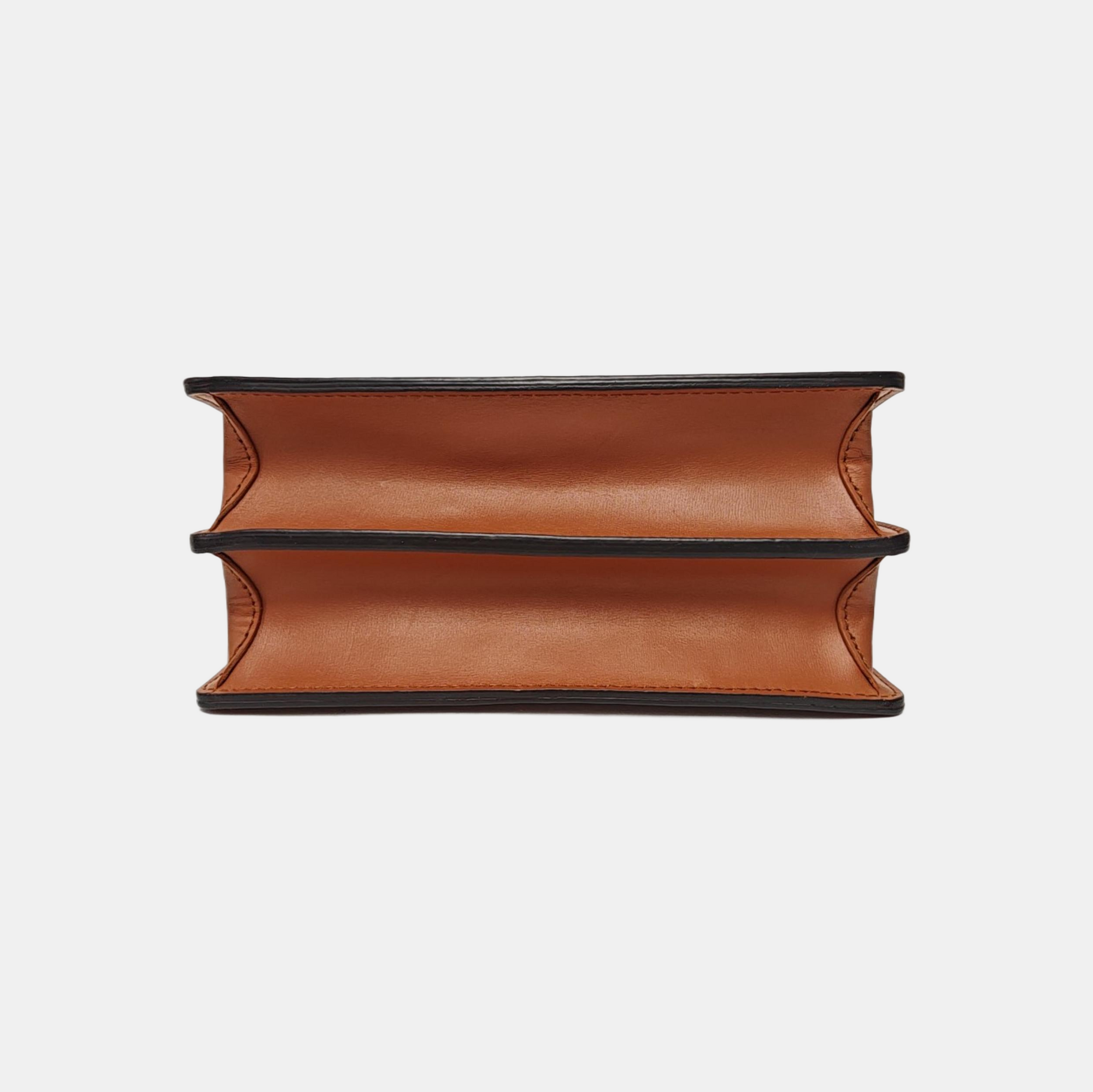 DAUPHINE MM Monogram Coated Canvas Brown