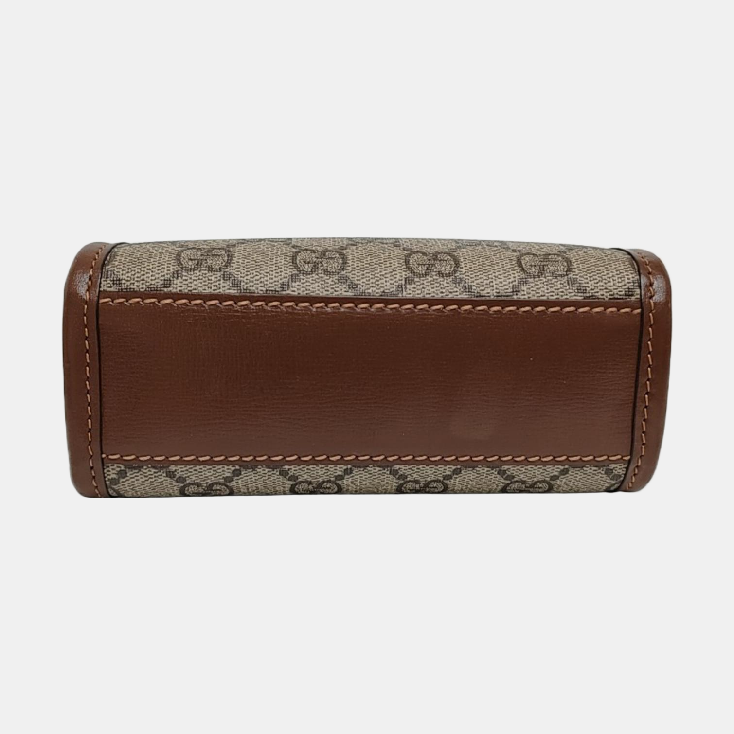 Retro Mini Monogram Coated Canvas Beige
