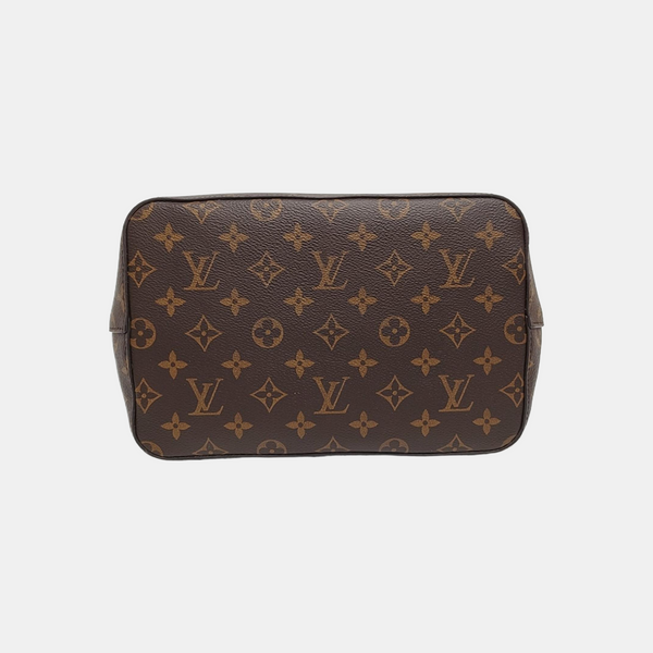 NÉONOÉ MM Monogram Coated Canvas Brown