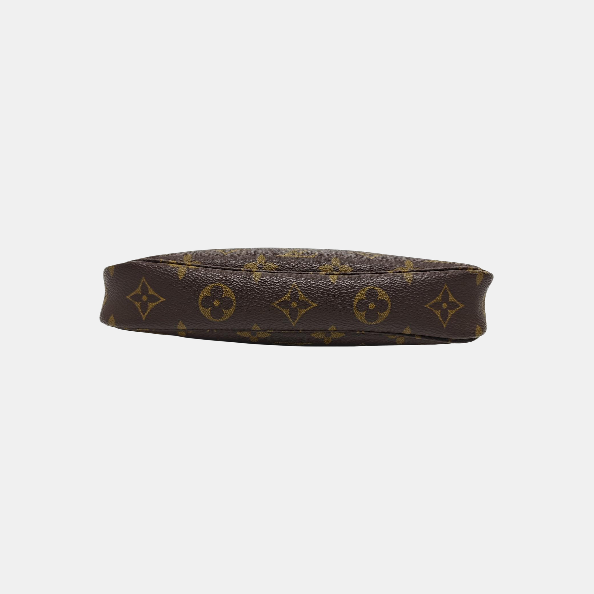 ACCESSOIRES Monogram Coated Canvas Brown