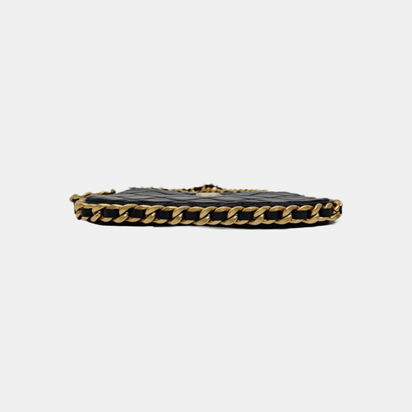 HOBO Small Quilted Lambskin Black