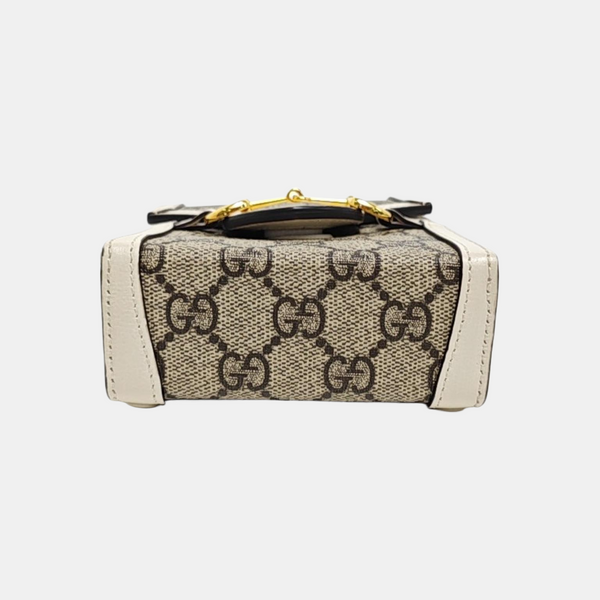 Horsebit 1955 Mini Coated Canvas Beige
