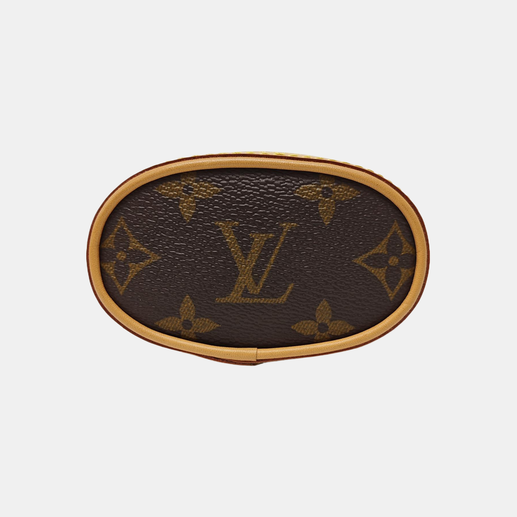 FOLD ME Monogram Coated Canvas Brown
