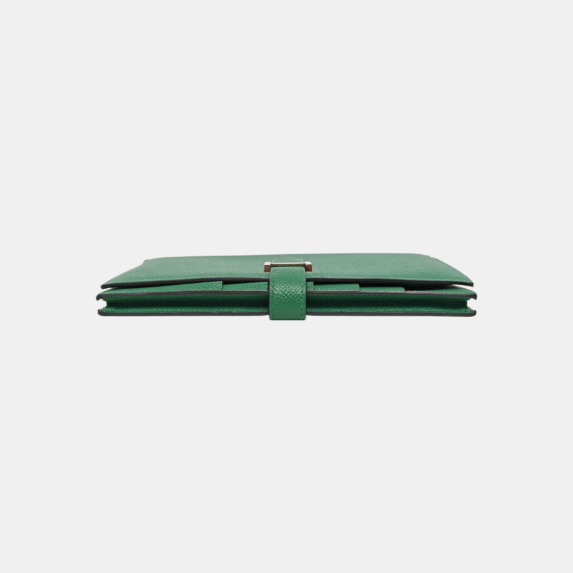 Bearn Medium Epsom Green Wallet