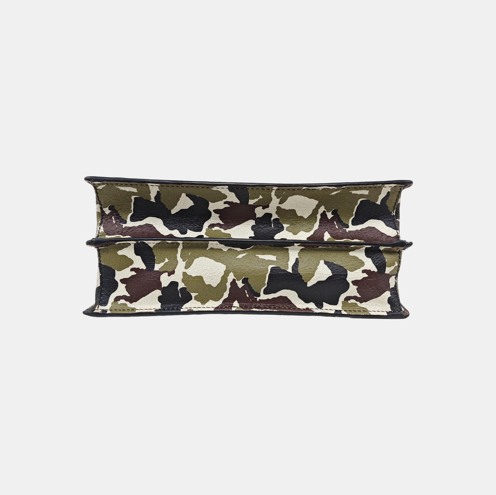 Calfskin Shoulder Bag Green