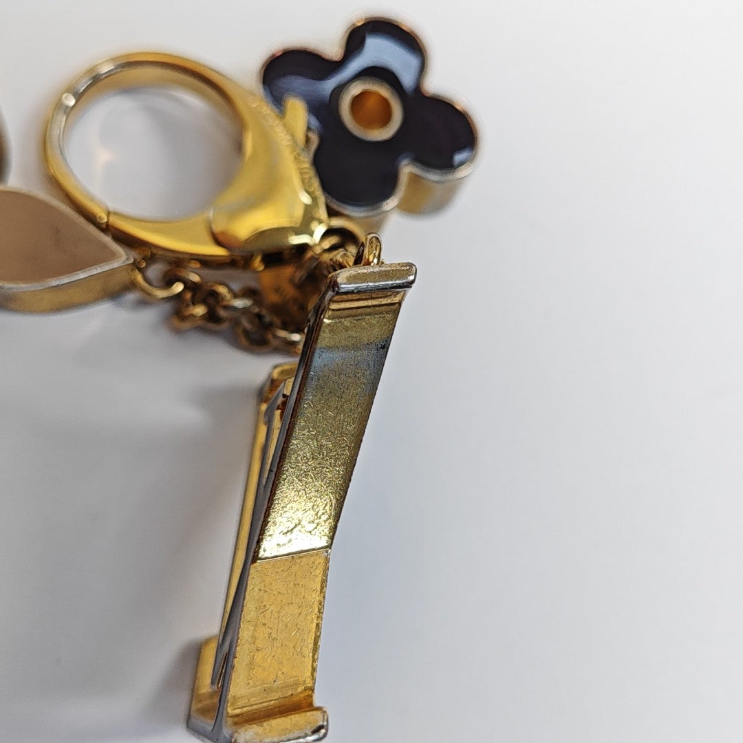 Metal Bag Charm Multicolor