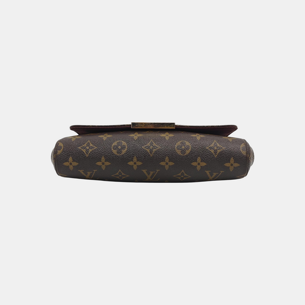 FAVORITE PM Coated Canvas Brown