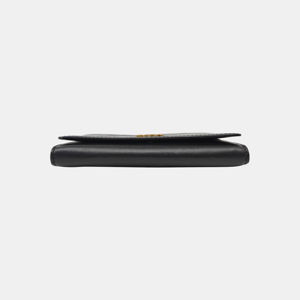 Calfskin Shoulder Bag Black