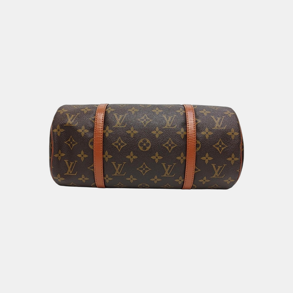 PAPILLON Monogram Coated Canvas Brown
