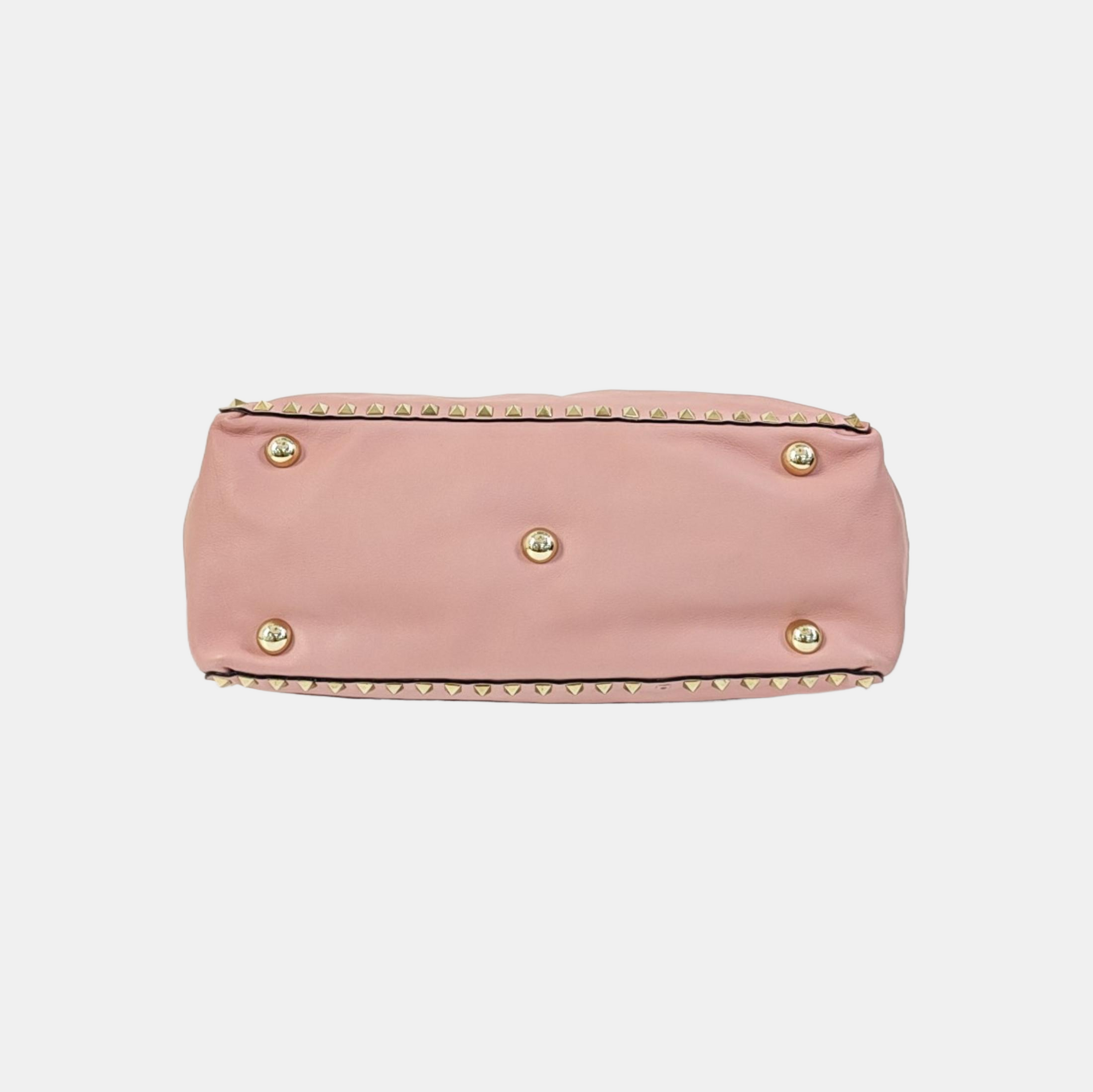 Rockstud Medium Leather Pink