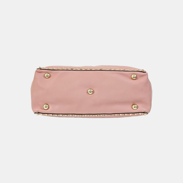 Rockstud Medium Leather Pink