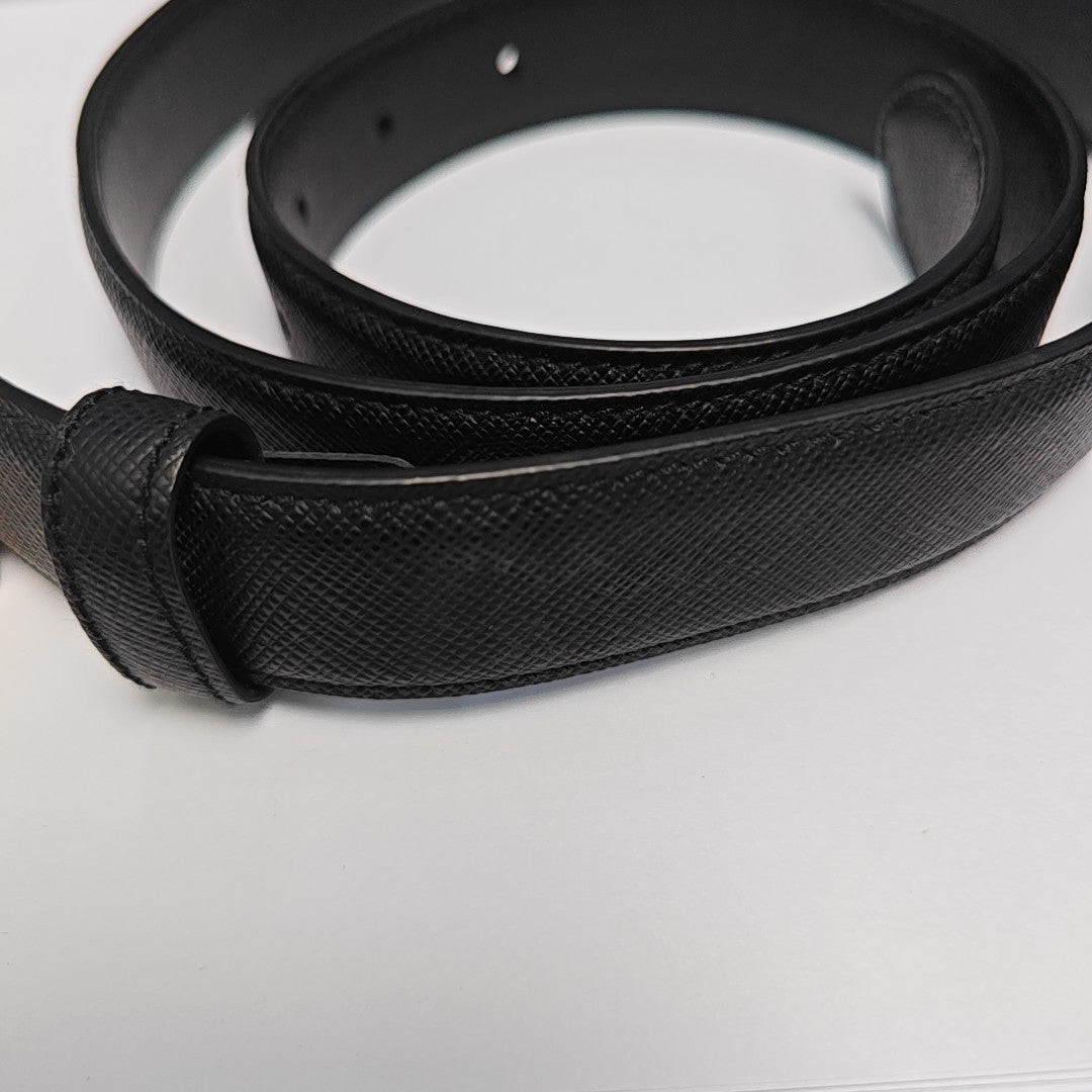 Leather Belt Black