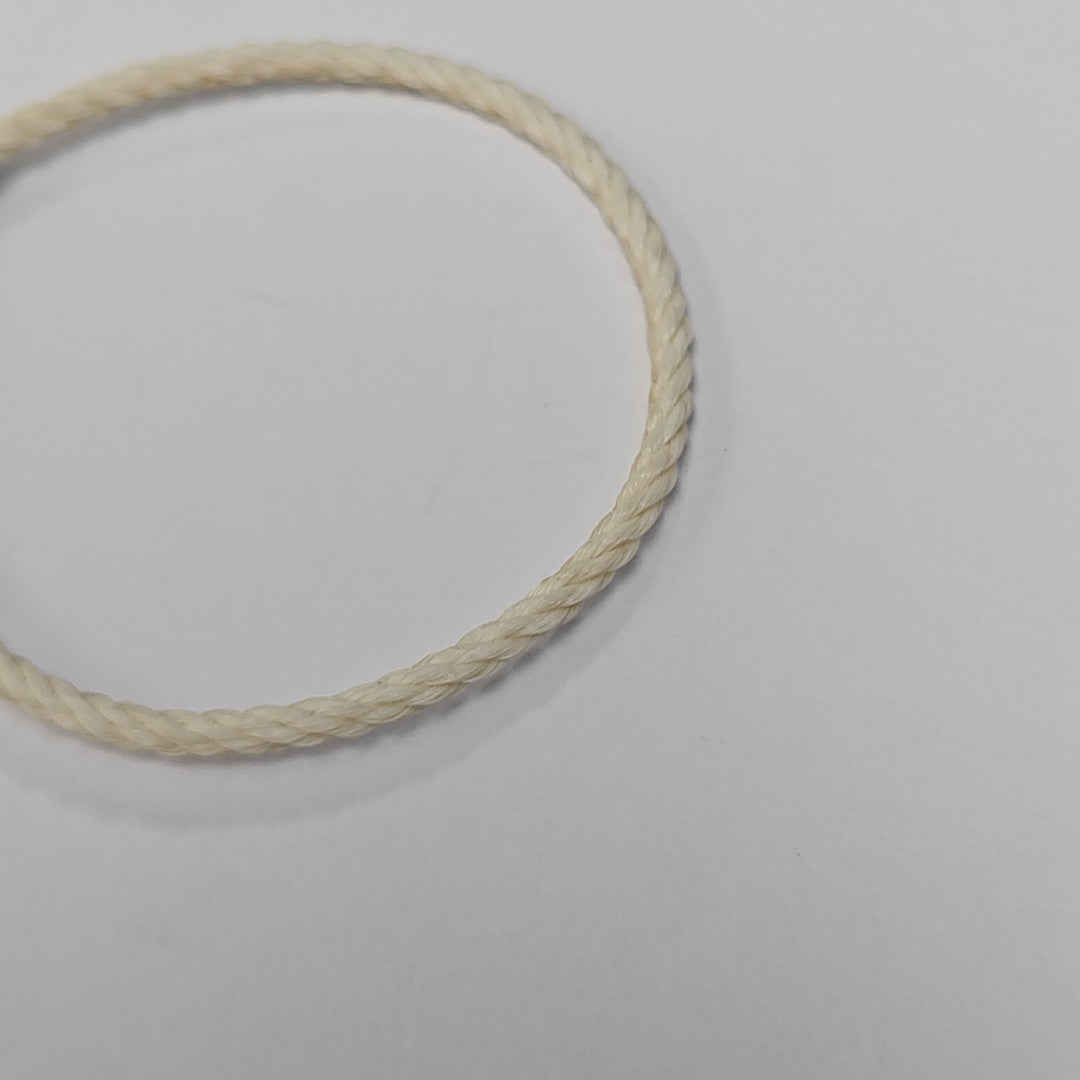 Force 10 Fabric White Bangle