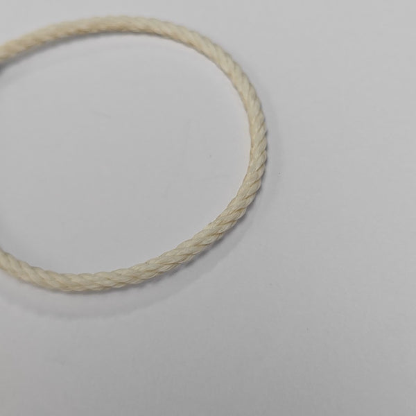 Force 10 Fabric White Bangle
