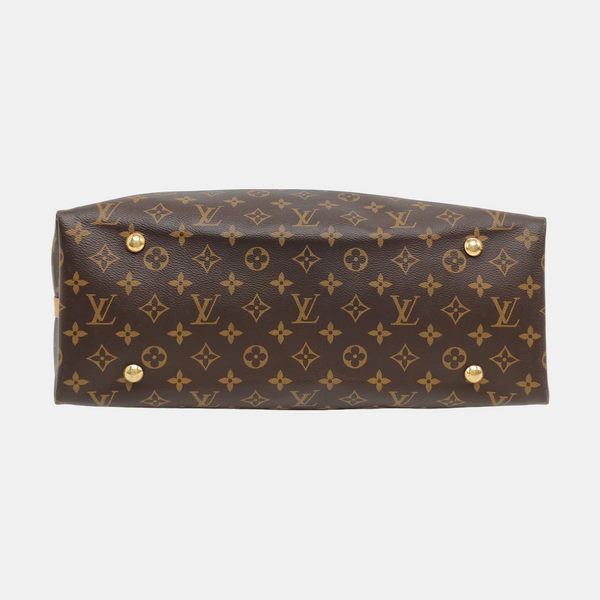 CARRYALL MM Monogram Coated Canvas Brown