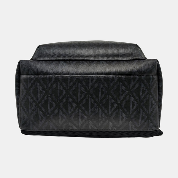 Rider Oblique Coated Canvas Black