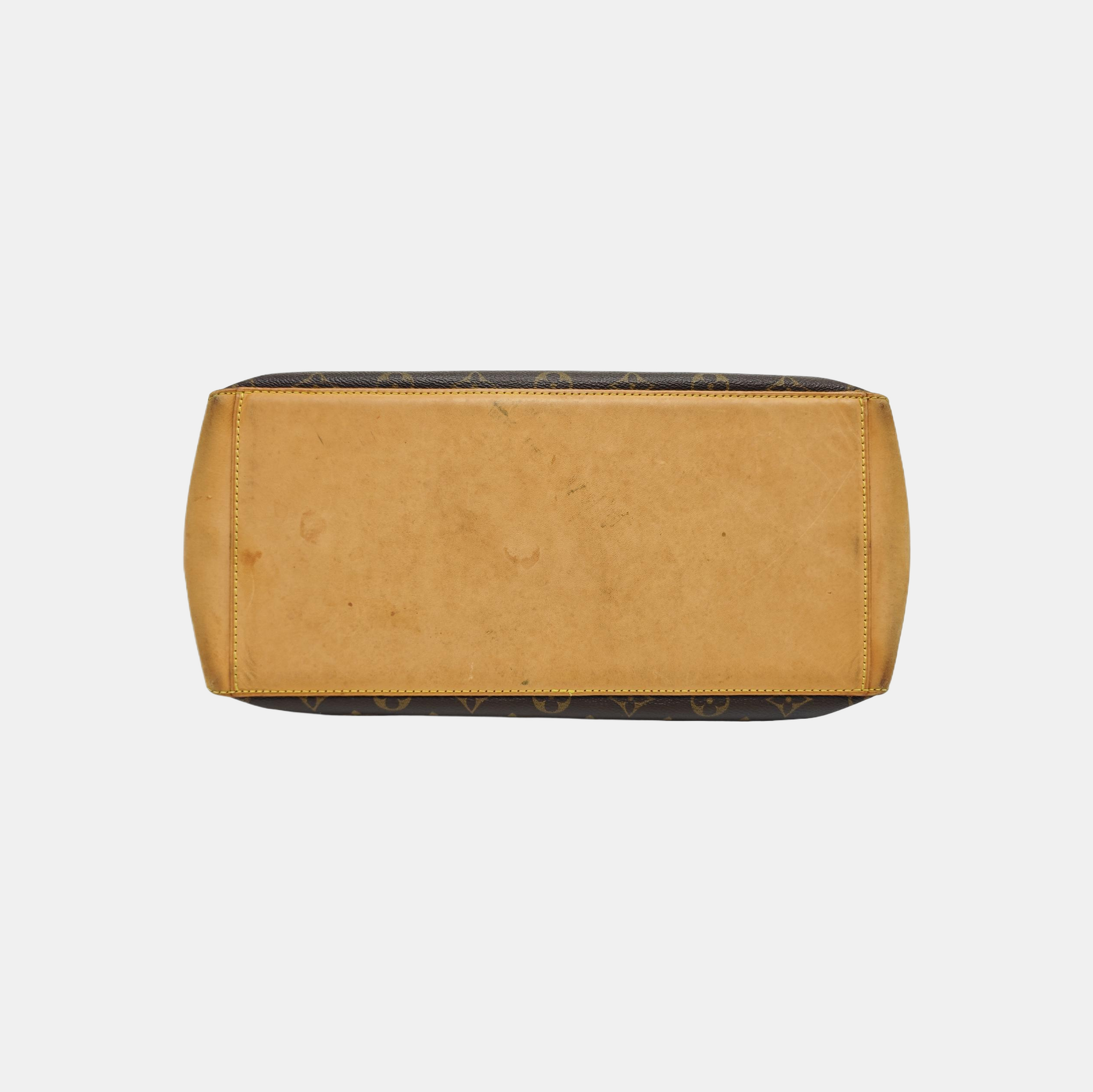 PIANO Monogram Coated Canvas Brown