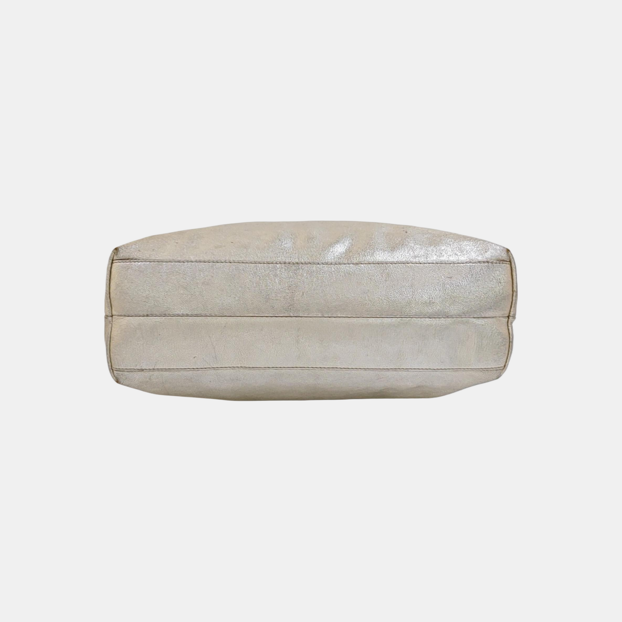 Calfskin Shoulder Bag Beige