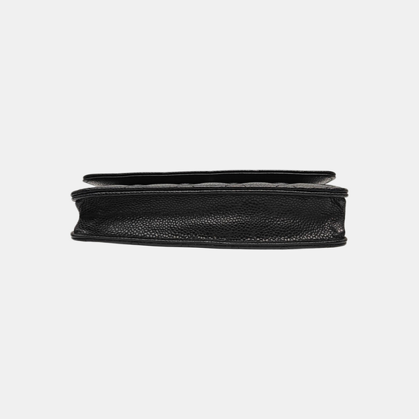 WOC Quilted Grained Calfskin Black