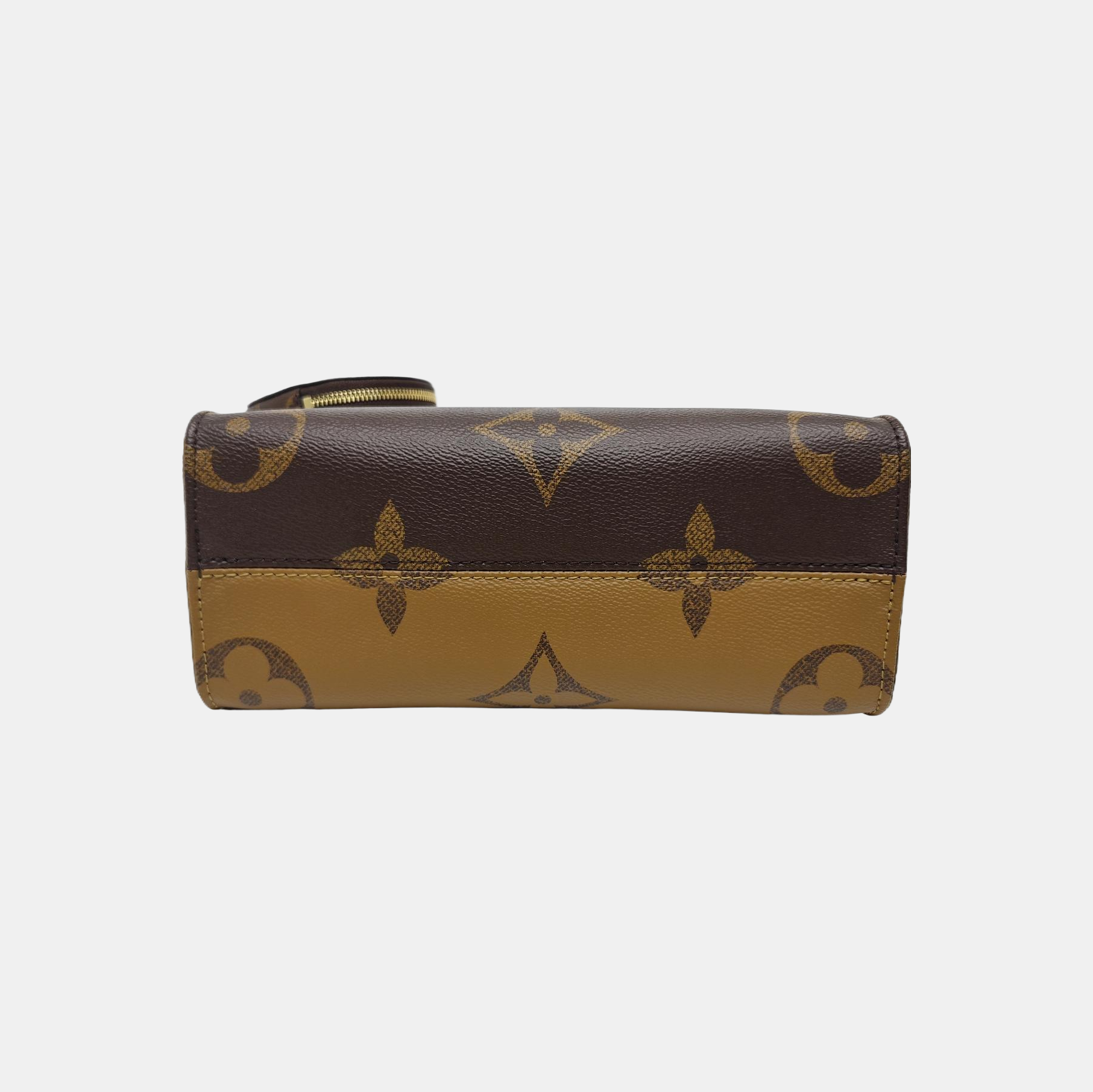 ONTHEGO PM Monogram Coated Canvas Brown