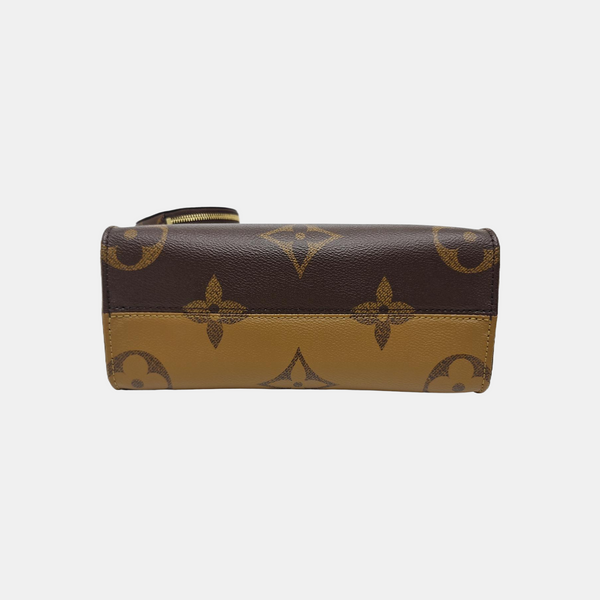 ONTHEGO PM Monogram Coated Canvas Brown