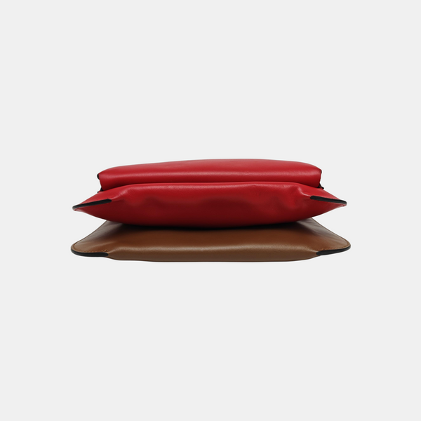 Calfskin Shoulder Bag Red