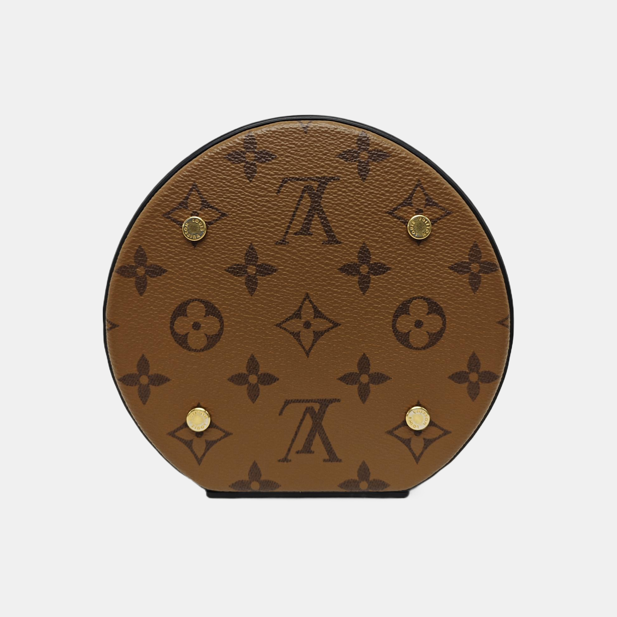 CANNES PM Monogram Coated Canvas Brown