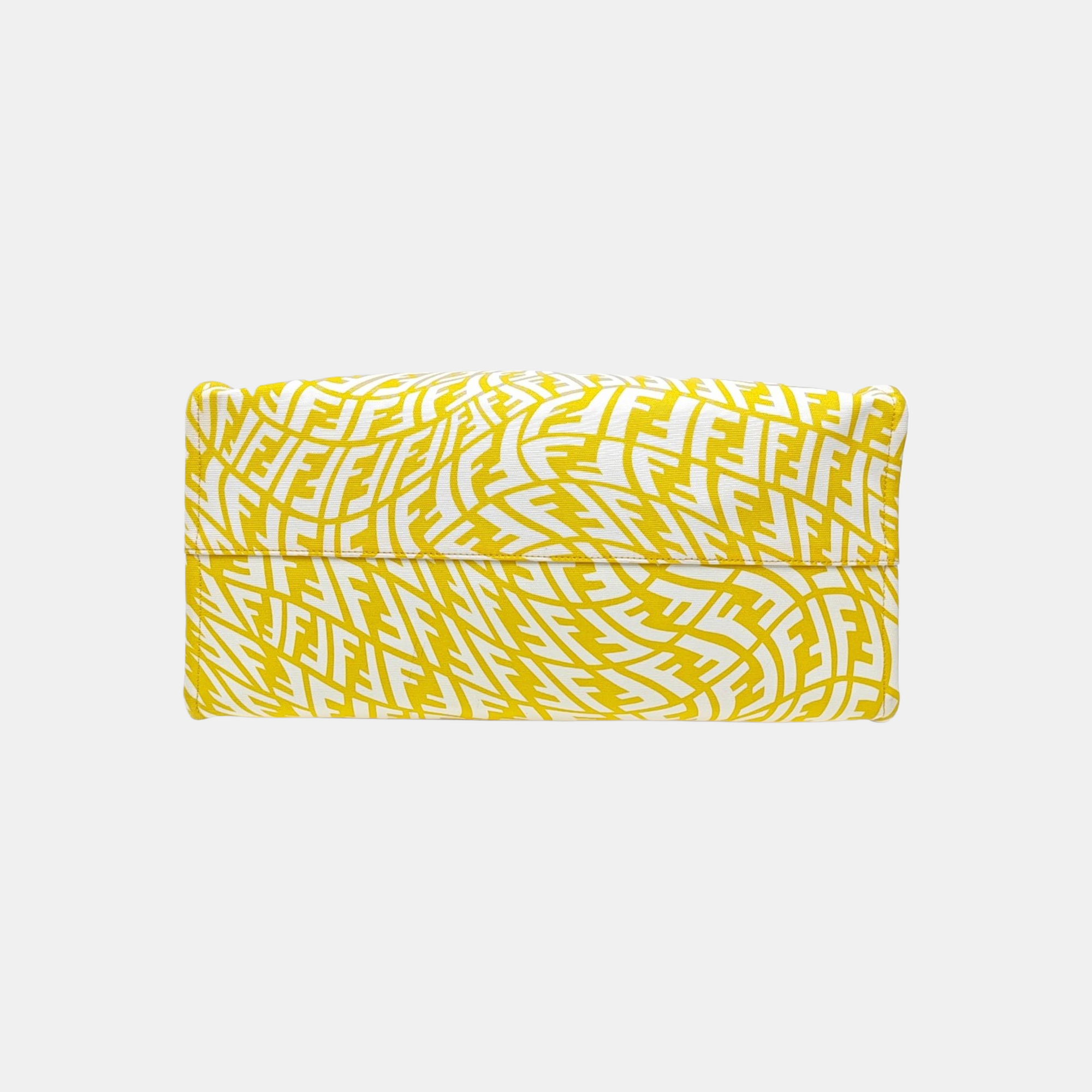 FF Vertigo Coated Canvas Yellow