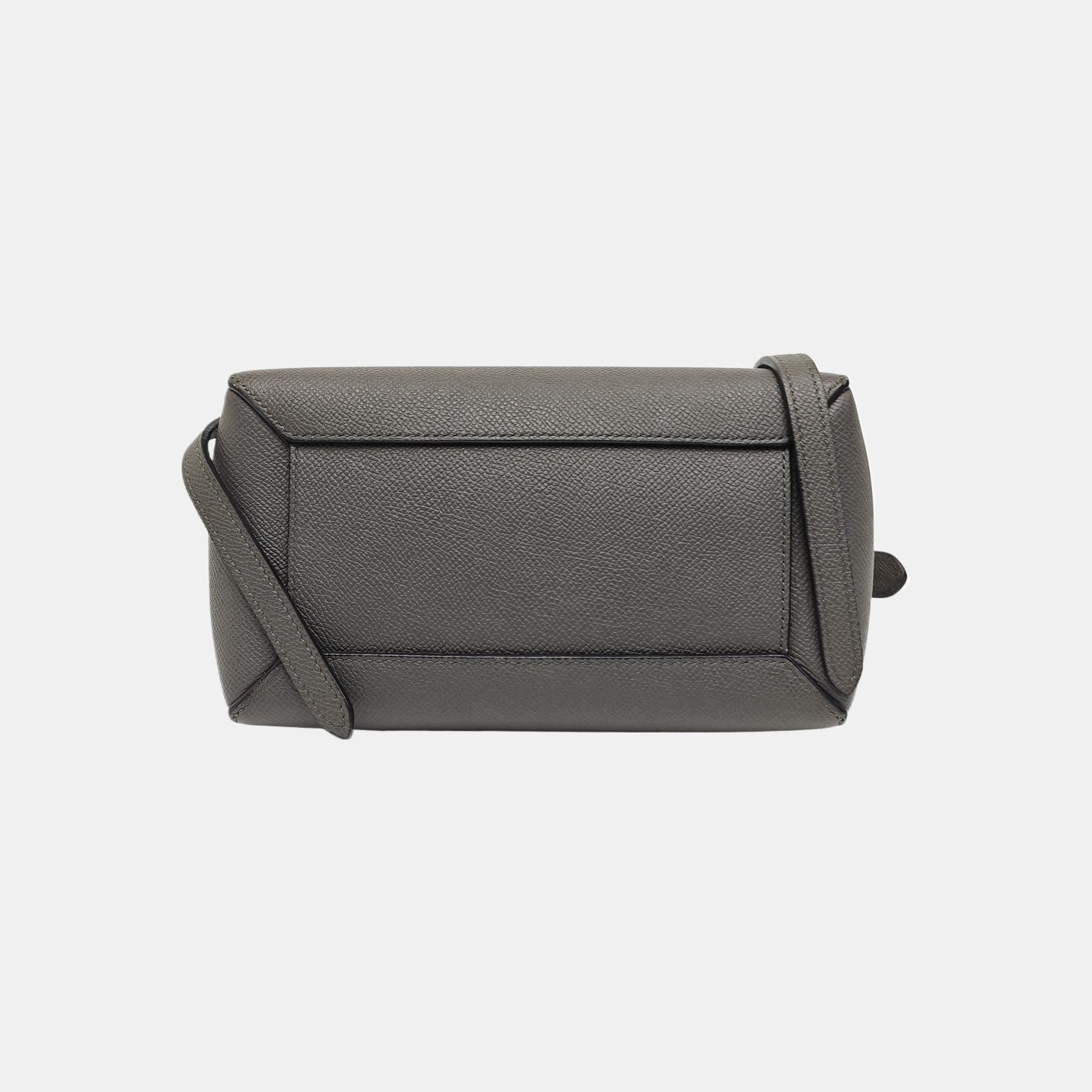 BELT Nano Calfskin Gray