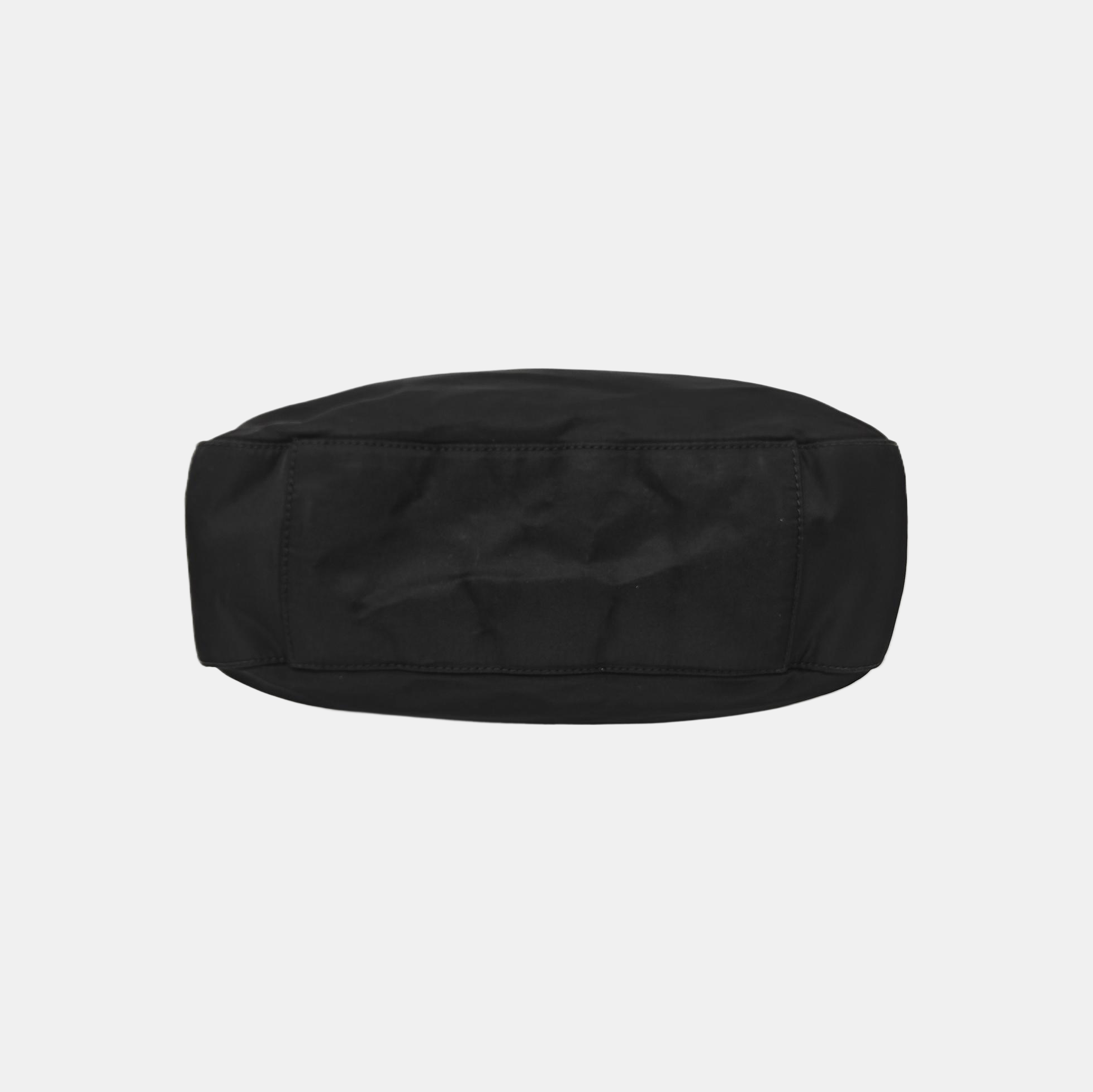 Nylon Tote Bag Black