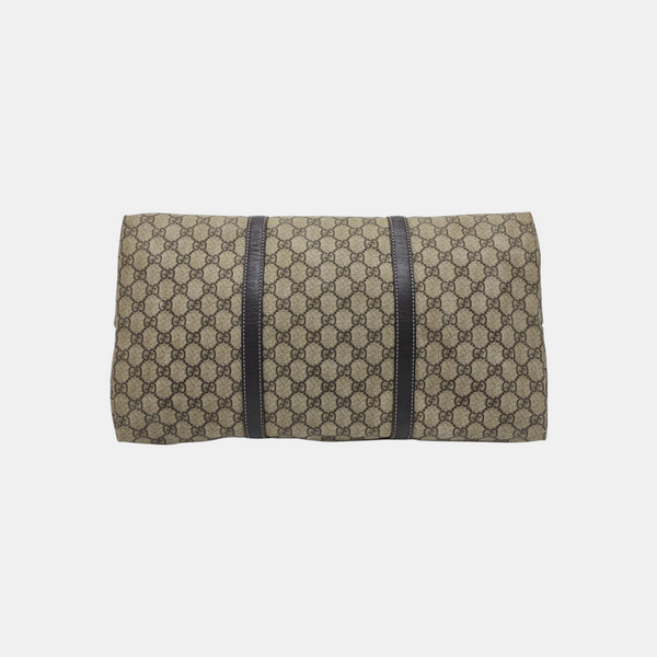 Joy Monogram Coated Canvas Beige