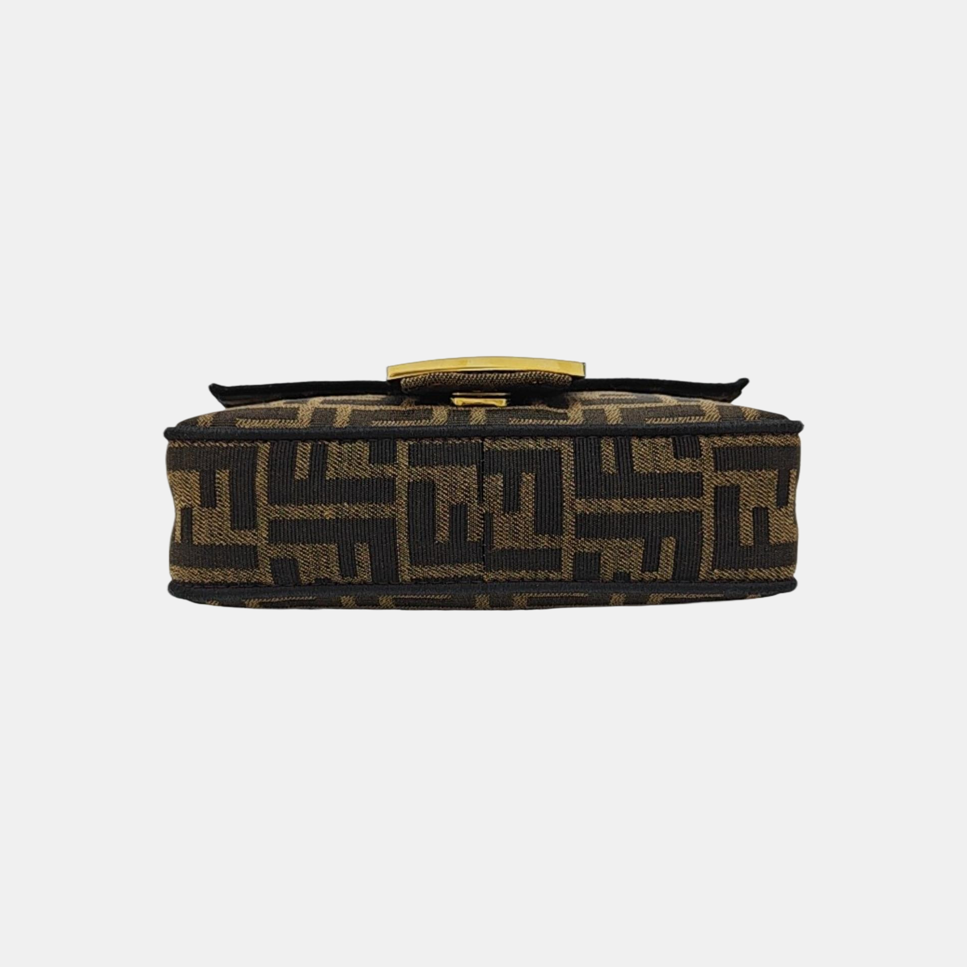 Baguette Mini Fabric Brown
