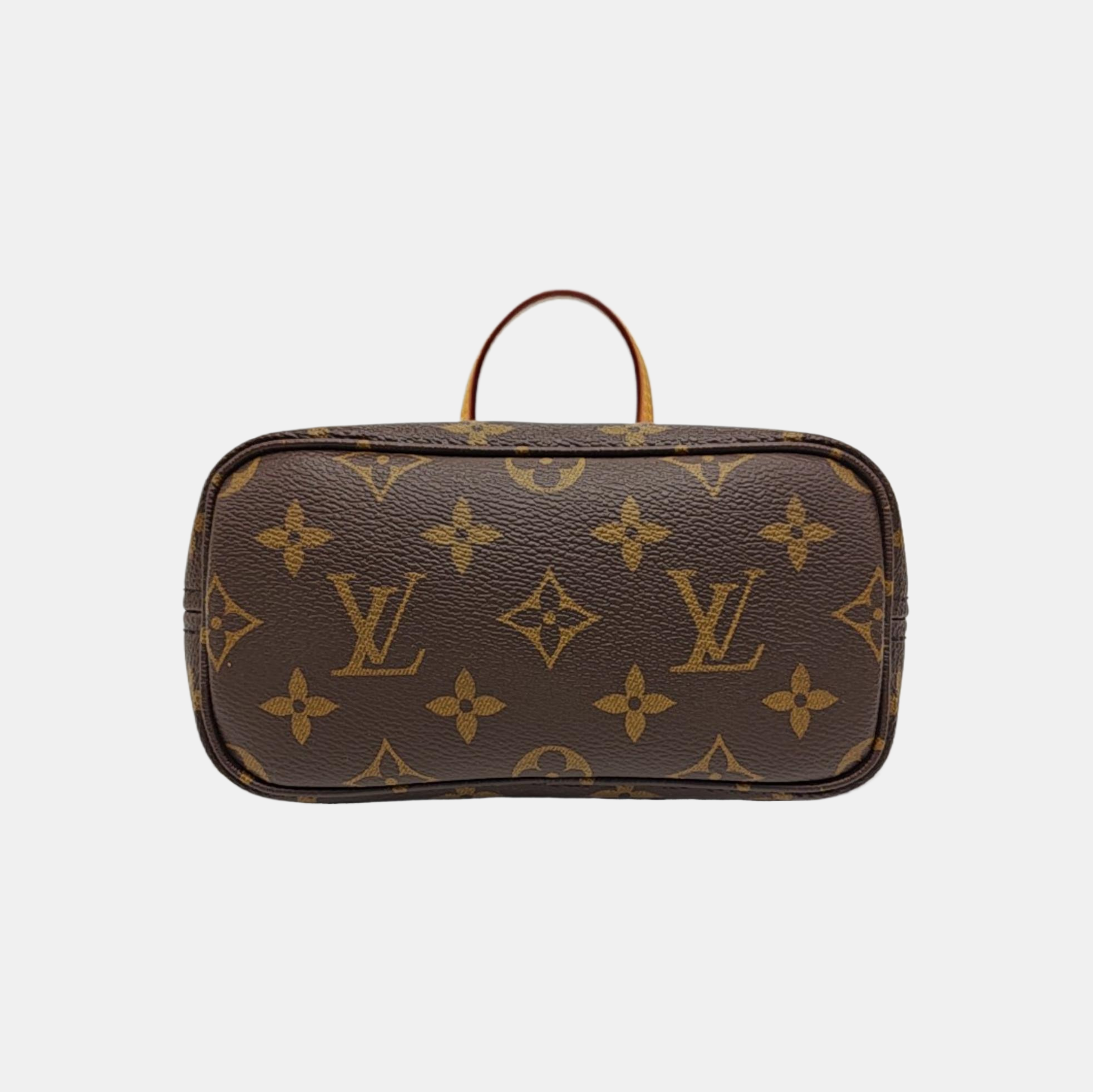 NEVERFULL BB Monogram Coated Canvas Brown