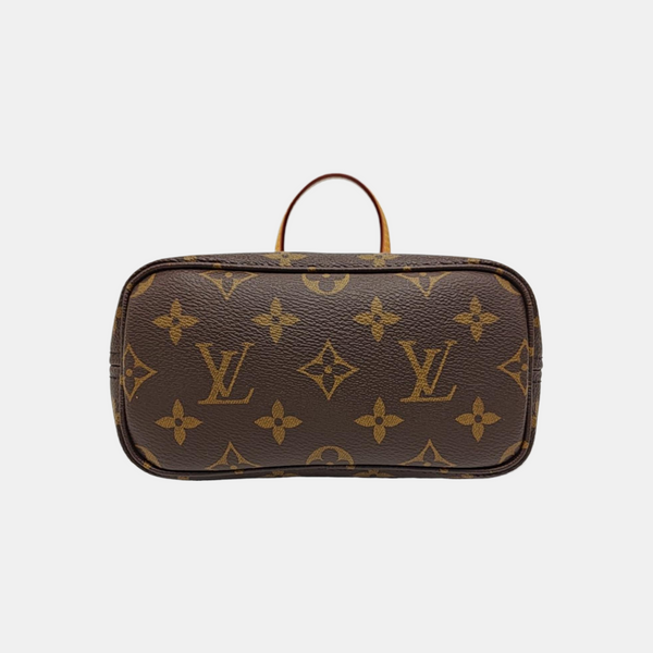 NEVERFULL BB Monogram Coated Canvas Brown