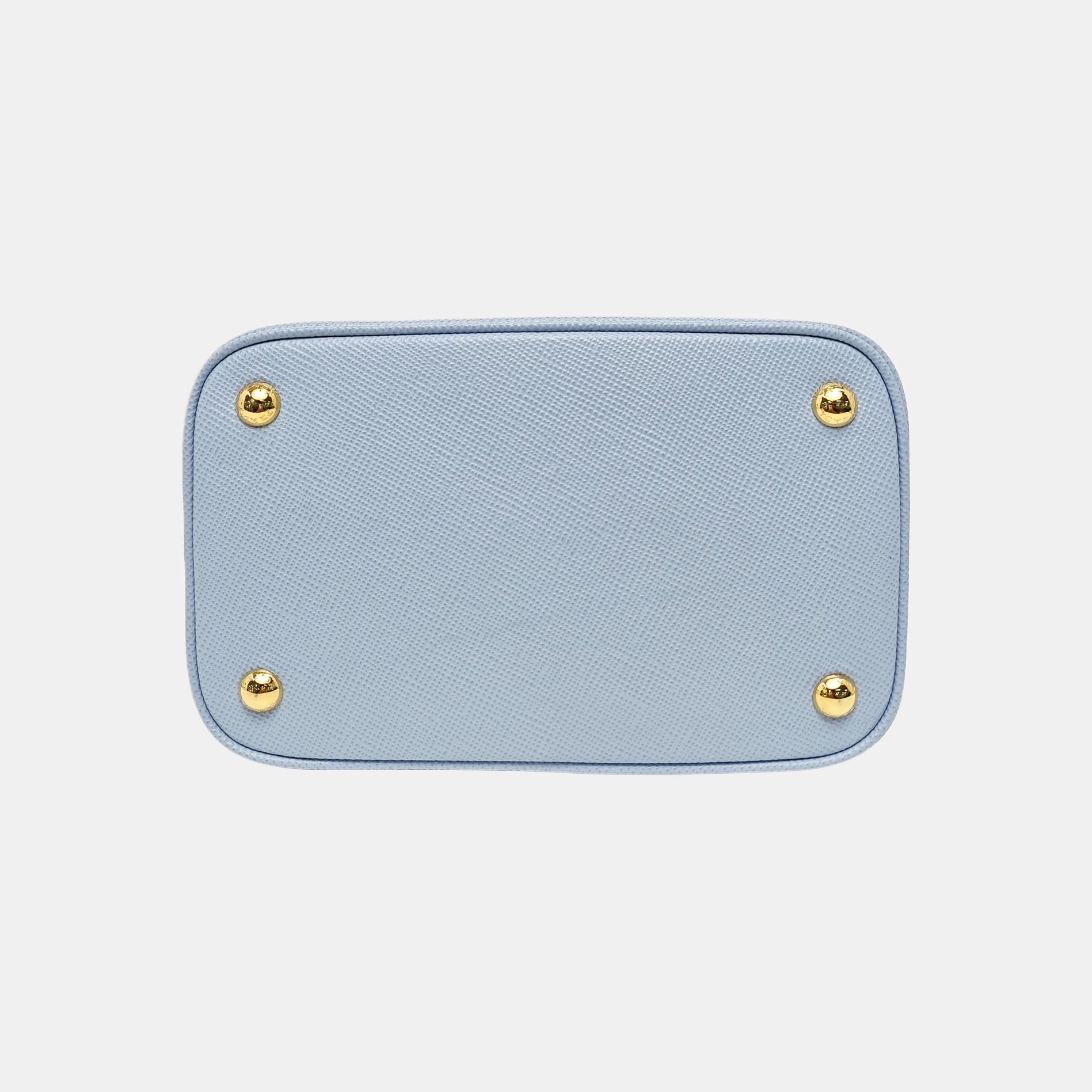 Panier Medium Saffiano Calfskin Blue