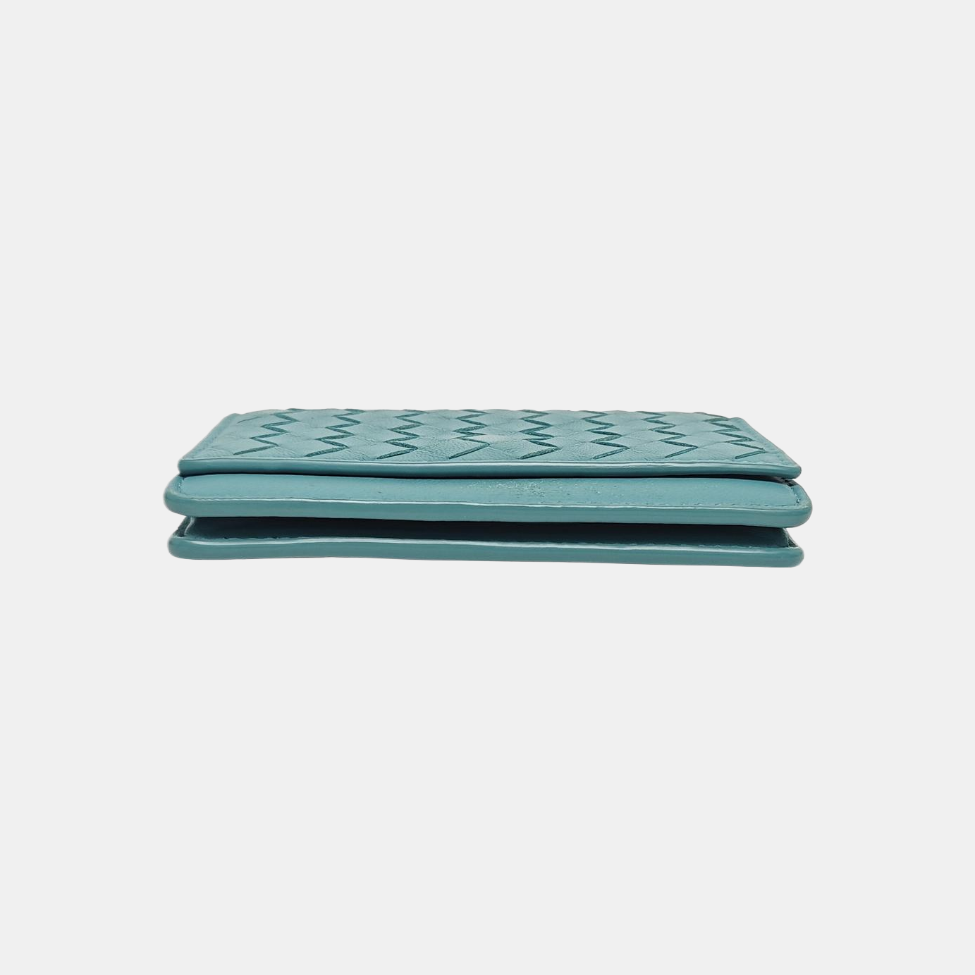 Lambskin Card Holder Blue
